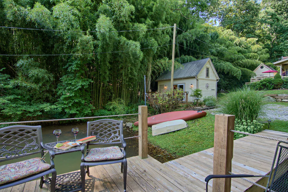 Beautiful Waterside Cabin (2), Great Location, View, 8 Min To Downtown, Biltmore - Asheville