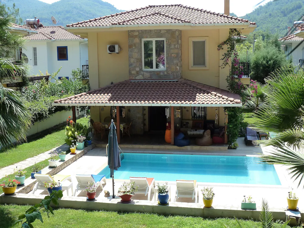 Villa With Private Swimming Pool In Exclusive Gocek Resort - Göcek