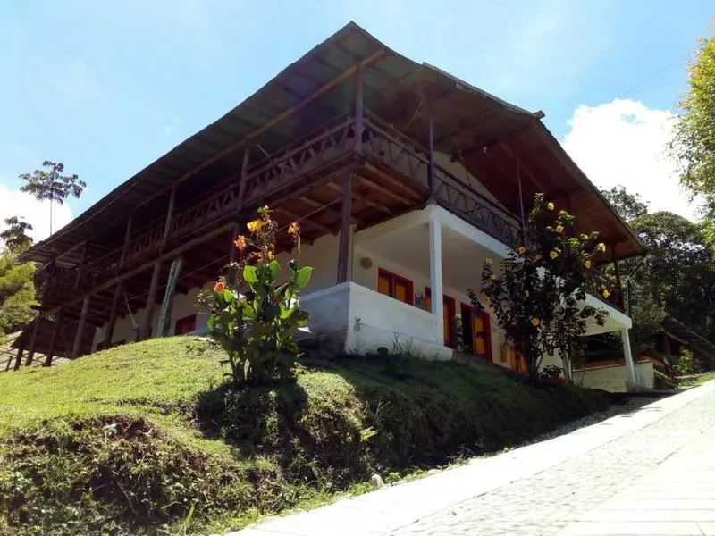Hostal Encanto La Salada - Jardín
