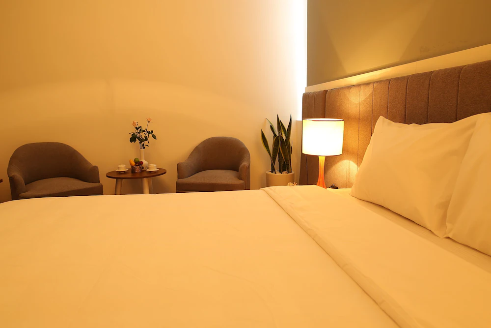 Deluxe Double room with view full double bed