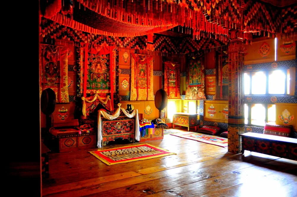 Gangtey Palace, Paro exterior