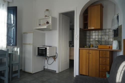 Double Studio with balcony and with sea view full double bed
